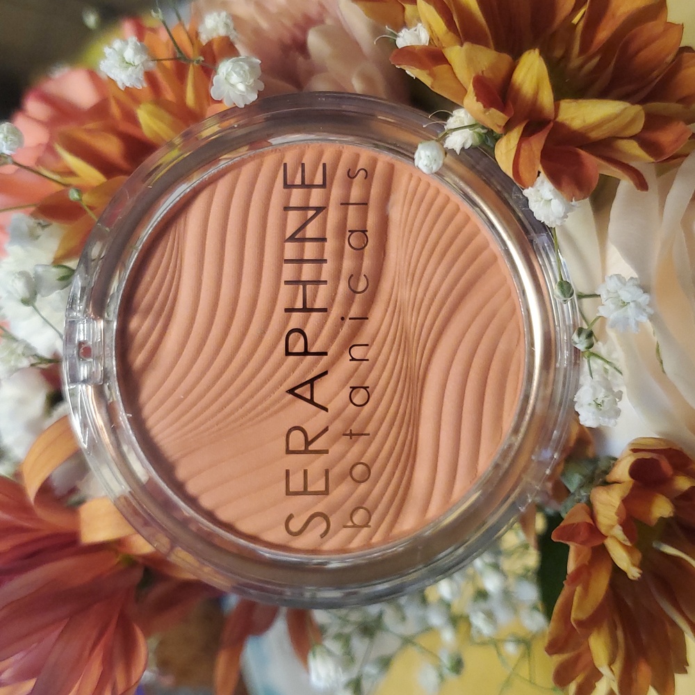 1 Seraphine Tea + Rose Streak-Free Satin Blush - Fresh Apricot